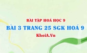 Bài 3 trang 25 SGK Hoá 9: Tính chất Hoá học của Bazơ